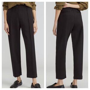 NWOT Everlane The Dream Pants Women's XS Black Pull On Elastic Waist Knit